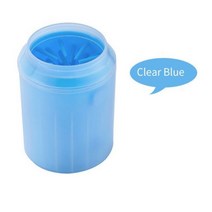 정원용분사기 원예용 호스 Pet Paw Cleaner Soft Silicone Foot Cleaning Brush Portable Dogs Towel Washe, 01 파란_01 S
