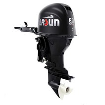 전동프로펠러 가솔린 고무 보트 모터 소형 낚시 배, 4행정 6.0마력(단축/장축)