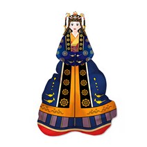 컬러룬 색칠풍선 입체풍선 삼국시대 공주전통의상 고구려 백제 신라