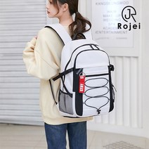로제이 여자 스트링 캐주얼 백팩 RAT193 WH