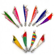 에비슷테 삼봉에기 한치 문어에기 옥수수 수박 색동 고추장 4가지색상, 009-삼봉퍼플