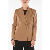 Maison Margiela MM6 더블 브레스트 피크 LAPEL 블레이져 S32BN0184 S47848 132