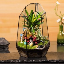 장식용 테라리움 DIY 선물용 예쁜 화분 소품, 재료 패키지