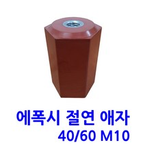 에폭시 애자 / 절연애자 / 40X60 M10, 10개