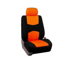 자동차 여름 통풍 쿨 시트 유니버설 카 커버 인테리어 액세서리 차량 커버 기아, 주황색