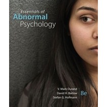 Essentials of Abnormal Psychology(양장본 Hardcover), Cengage Learning, Essentials of Abnormal Psych.., Durand, V. Mark(저),Cengage L..