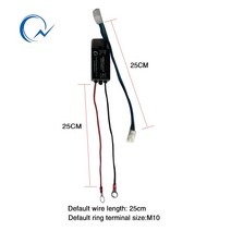 납산 배터리 QNBBM 6V 납산 배터리 이퀄라이저 밸런서 뱅크 시스템용 부식 및 황화 방지, 한개옵션0