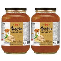 꽃샘 생강차S 2kg 2개세트