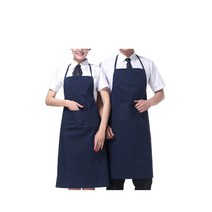 경은 면 앞치마 작업복 위생복 조리복 유니폼 주방 공장 염색 유니폼 장갑 청소 도구 용품 작업화 모자 마스크 염색앞치마 두건 안전용품, 색상랜덤