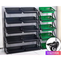 진열대 과일 야채 선반 편의점 플리마켓 조립식 철제, 상세이페이지 참고, 1