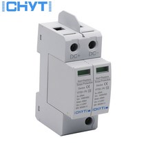 퓨즈 서지 보호 장치 SPD DC 2P 600V 000V 20KA ~ 40KA 서지 보호 서지 피뢰기 하우스 딘 레일 태양광 서, 0 Brown_0 20-40ka 600v