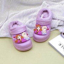 프리프리스 슈즈 겨울왕국2 비스 라이팅방한샌들