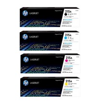 HP Color Laserjet Pro M155nw 정품토너 4색1세트 W2310A/W2311A/W2312A/W2313A 검정 1 050매/칼라 850매 NO.215A, 1개, 검정+컬러