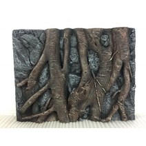 어항 백스크린 시트지 3D 입체 수족관 어항 시트지 숲속 맹그로브 유목 베트남 유목, JA014-60x45x6 청룡석