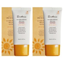 비욘드 에코 데일리 디펜스 스킨톤 선 베이스 50ml+50ml(SPF50+), 1set