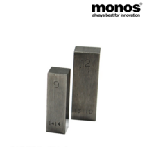 monos 모노스 초경 블록(블럭)게이지 낱개 0급, 25mm 단위, 초경 블록게이지 낱개 0급 100.00mm 
