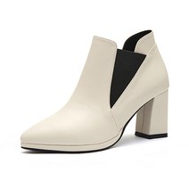 엘칸토 인텐스 여성 라이트 밴딩 앵클부츠 7.5cm LCWA13I04C