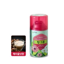 리빙굿 향그루 자동분사기 본품, 280ml, 12개, 헤이즐럿향