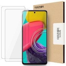 더조은셀러 2매입 갤럭시 퀀텀3 강화유리필름 메가글라스