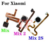 북스캔 Xiaomi Mi Mix 2 2s Mix2 Mix2s 지문 스캐너 Flex CableTouch ID 센서 홈 버튼 키 스마트 폰 수리 부품, [03] For mix 2s white