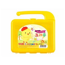 동아 노랑 병아리 18색 크레파스, 단품