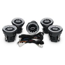 벤츠 송풍구 엠비언트 방향제 메르세데스-벤츠 C GLC 클래스 W205 X253 W213 W222 W117 X156 W176 터보 노즐 앰비언트 라이트용 3/64 컬러 자동차 LE, CLA W117 12 color