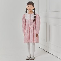[로엠걸즈] 아일렛 레이스 플라워원피스 RGOW2123P_핑크_2001구로점