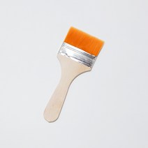 백붓 대 6.2cm×17cm 납작붓 공예용붓 노리프렌즈 미술도구