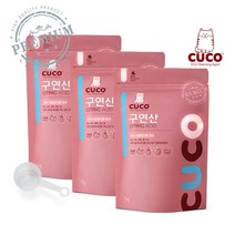 한내음 CUCO 구연산 1kg 프리미엄 오스트리아산, 3개