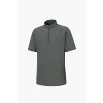 코오롱스포츠 [코오롱스포츠] 남성 에어도트 반팔 집업티셔츠_JWTCM22309GFO