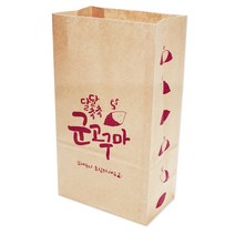 벅스웨이 군고구마봉투(중), 100장, 100개
