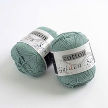 일상공방 코튼 뜨개질실 2p세트 Cotton 100% 실굵기: 1.5mm(8합) 약 50g 코바늘 2호 줄바늘 2~3mm, 블랙