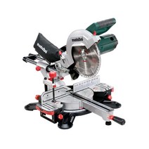 METABO 메타보 KGS254M 10인치 슬라이딩 각도절단기 몰딩캇팅기 목재 절단기 슬라이딩 절단기 10인치 탁상톱 유선 목공 작업대 슬라이딩 각도기 KGS 254 M, 1개