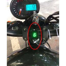 효성 gs125 gt250 gt650 gv250 gv300 gv650 650pro gd250n 오토바이 기어 표시기, 초록