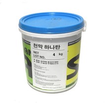 천막 방수 -고정 천막용-천막보수 바르기 쉽고 10년 가는 자외선에 강한 방수제 -4kg, 회색