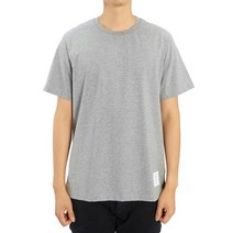 톰브라운 [톰브라운] 삼선탭 MJS067A 00042 055 남자 반팔티셔츠 릴렉스 핏