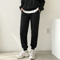 가비진 여성용 기모 밴딩 조거 완전 스판 트레이닝 팬츠 바지 따뜻 포근해