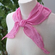 메리앤유 24가지색상 베이직한 코튼소재 쁘띠 미니스카프