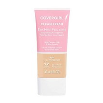 COVERGIRL Clean Fresh Skin Milk Foundation Light/Medium 1 Count, 550 Light/Medium