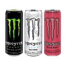 몬스터 355ml 그린+울트라+파이프 8캔씩 총 24캔
