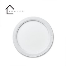 번개표 LED 엣지타입 원형 직부등 20W, 1개
