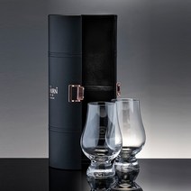 글렌캐런 글라스 컷 트래블 케이스 싱글몰트 크리스탈 위스키잔