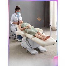 전동 마사지 침대 진찰대 드레싱 베드 반영구 속눈썹, 원드래그포+풋컨트롤공식규격