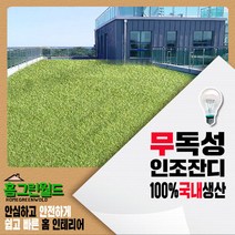 홈그린월드 [국내생산] 20mm 보급형 인조잔디 CX2000 테라스 옥상 조경용, 2M X 0.25M