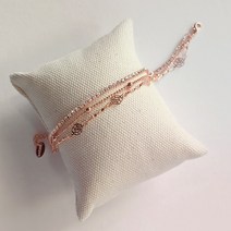 폭스타일 여성용 로즈메리 큐빅 팔찌