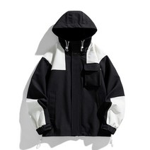 가을 야상 후드 커플 방수 등산복 오버핏 점퍼 바람막이