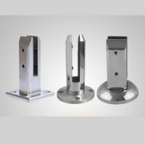 유리난간대 고정 클립 부속품 아파트계단 하부고정