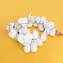 [조아뜨] 신생아 순면 손발싸개 SET 9종, 상세설명 참조