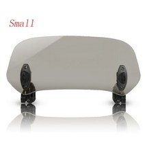 범용 오토바이 윈드 디플렉터 스크린 스즈키 SV1000 GSF1200 DL1000 GSX1400 SV650 2015 2016 2017 2018, black