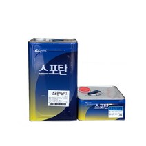 KCC페인트 우레탄 옥상방수 스포탄 상도 백색 12.6L, 12600ml